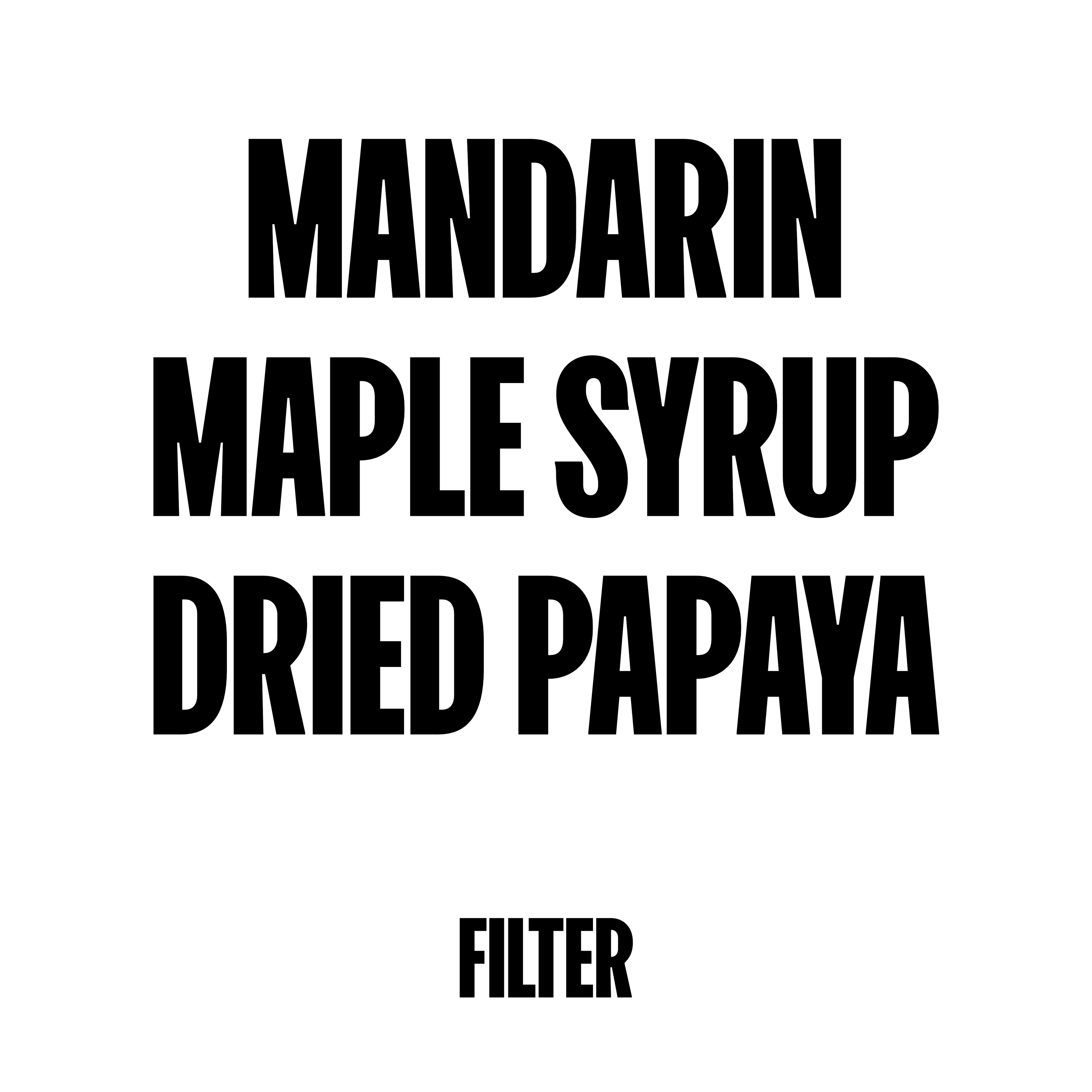 Maple Syrup