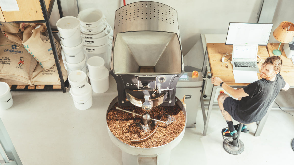 How does a coffee roasting machine work? — Sprout Coffee Roasters