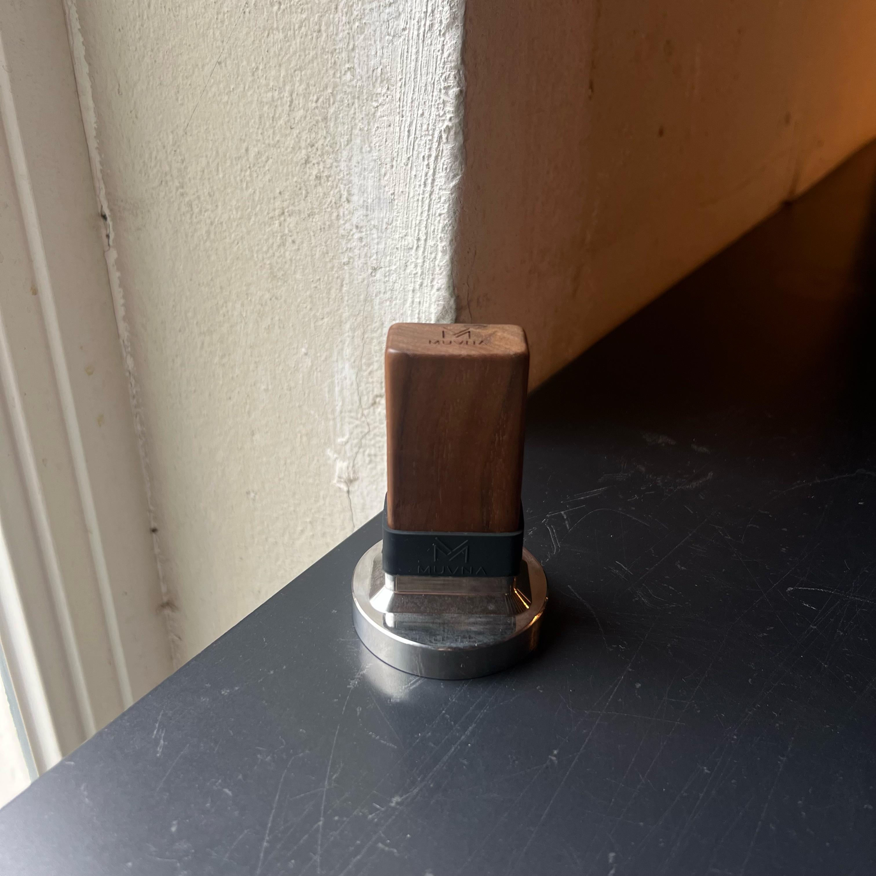 Muvna Precision Tamper Wood + Steel 58.35mm
