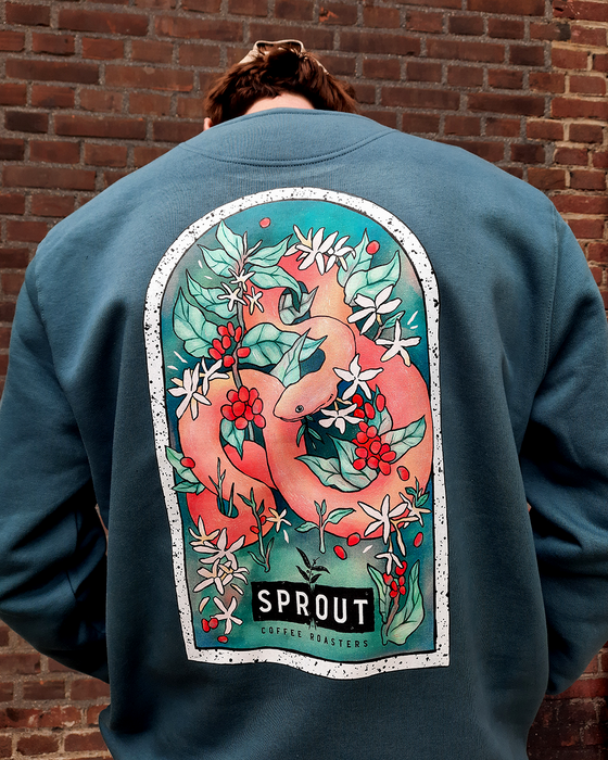 Vera Serlier x Sprout - Teal Sweatshirt